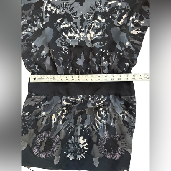 Adam Lippes Silk Mini Dress – Slouchy Floral Print, See Measurements - Picture 2 of 7
